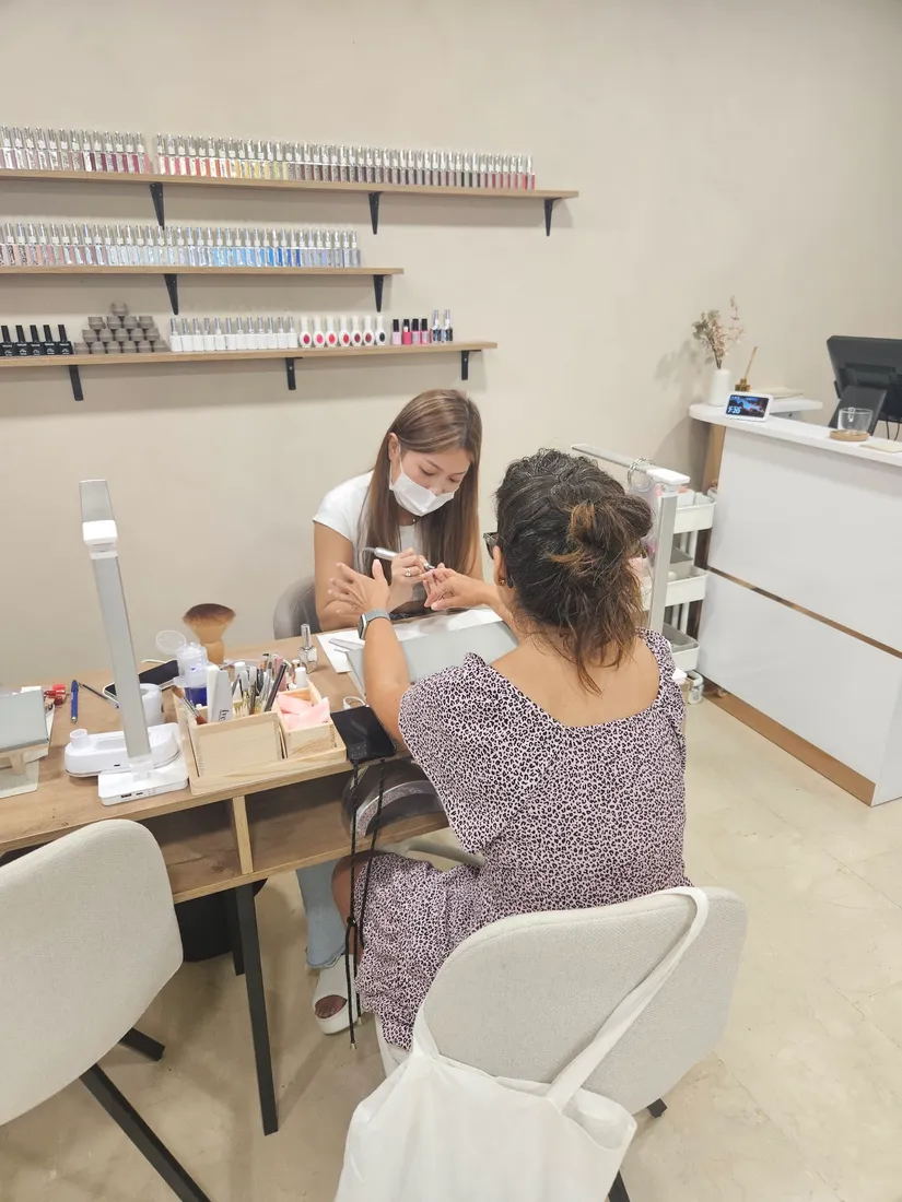 Las mesas de manicura